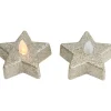 Hot Bougies led etoiles x6 or Bougie, Senteur