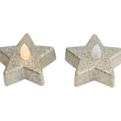 Hot Bougies led etoiles x6 or Bougie, Senteur