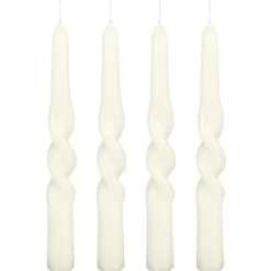 Sale Bougies twist creme x4 Bougie, Senteur