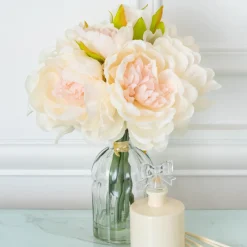 Hot Bouquet dans vase Fleur, Plante Artificielle