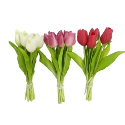 Discount Bouquet de tulipes Fleur, Plante Artificielle