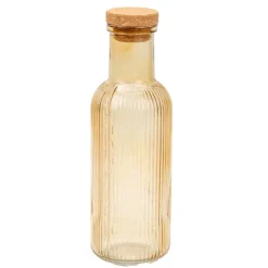 Sale Bouteille 1l strie en verre Vaisselle, Art De La Table·Bouteille, Carafe