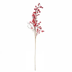 Outlet Branche baies rouge 73cm Décoration