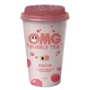 Best Bubble tea the peche fraise Thé Glacé
