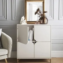 Online Buffet 4 portes creme Salon