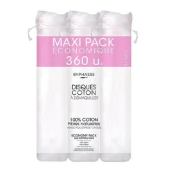 Clearance Byphasse disque a demaquiller 3x Soin Du Visage·Cotons, Lingettes