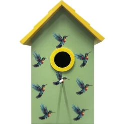 Cabane a oiseaux florale Objets Décoratifs