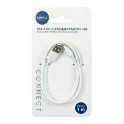 Discount Cable usb a to micro 1 m Audio, Téléphonie