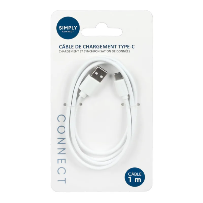 Online Cable usb a to type c 1 m Audio, Téléphonie