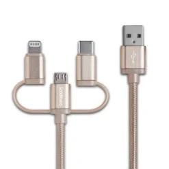 Discount Cable usb universel 3 en 1 3m Audio, Téléphonie