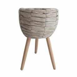 New Cache pot sur pied h45cm Vase