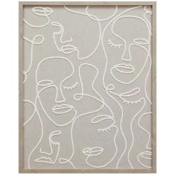 Online Cadre image visages relief Décoration Murale