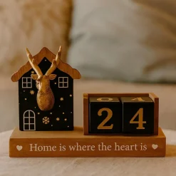 New Calendrier de l'avant noir et ce Décoration