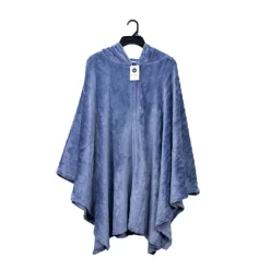 Best Cape capuche polaire embossee bg Cocooning