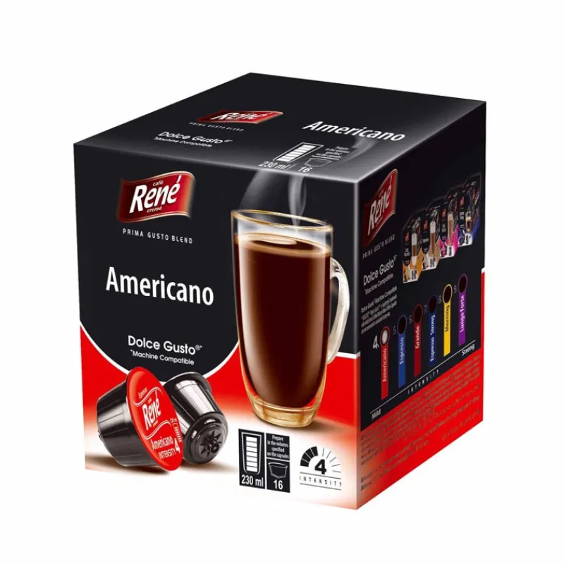 Online Capsules americano x8 Boisson Chaude|Epicerie Sucrée·Café, Thé