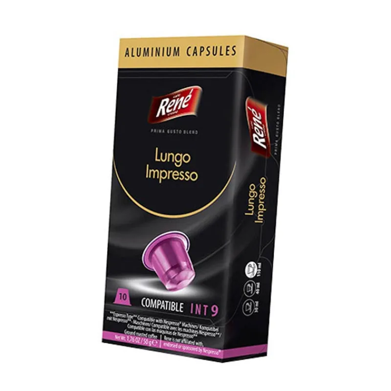 Discount Capsules cafe lungo impresso x10 Boisson Chaude|Epicerie Sucrée·Café, Thé