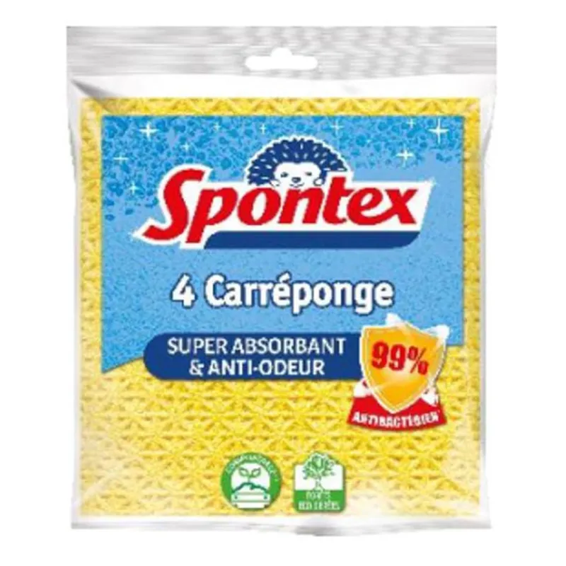 Outlet Carreponges x4 anti-bacteries Vaisselle