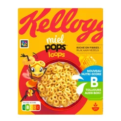 Hot Cereales miel pop's loops 330g Epicerie Sucrée·Céréale