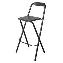 Chaise haute pliante noir Cuisine, Salle À Manger