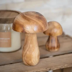 Online Champignon bois l Objet Décoratif