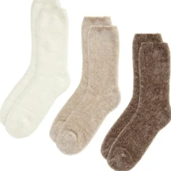 Discount Chaussette doudou x3 femme Chaussettes|Cocooning