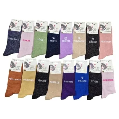 Chaussettes a paillettes et mess Chaussettes