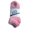 Outlet Chaussettes x10 femme colorees Chaussettes
