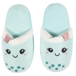 Best Chaussons beige/bleu kawaii Pour Elle