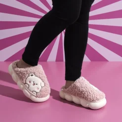 Hot Chaussons chat kawaii Chaussons