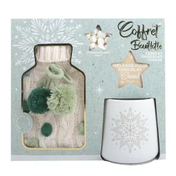 Outlet Coffret bouillotte tasse et choc Cadeau, Coffret Gourmand