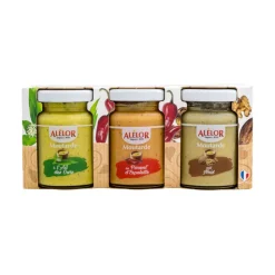Outlet Coffret moutardes aromatisees x3 Epicerie Salée·Condiment, Assaisonnement