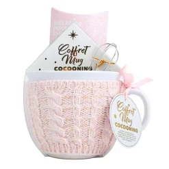 Sale Coffret mug cocooning, chocolat Cadeau, Coffret Gourmand