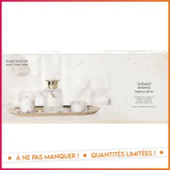Best Coffret senteur avec plateau Bougie, Senteur