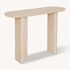 Sale Console effet travertin anaya Salon