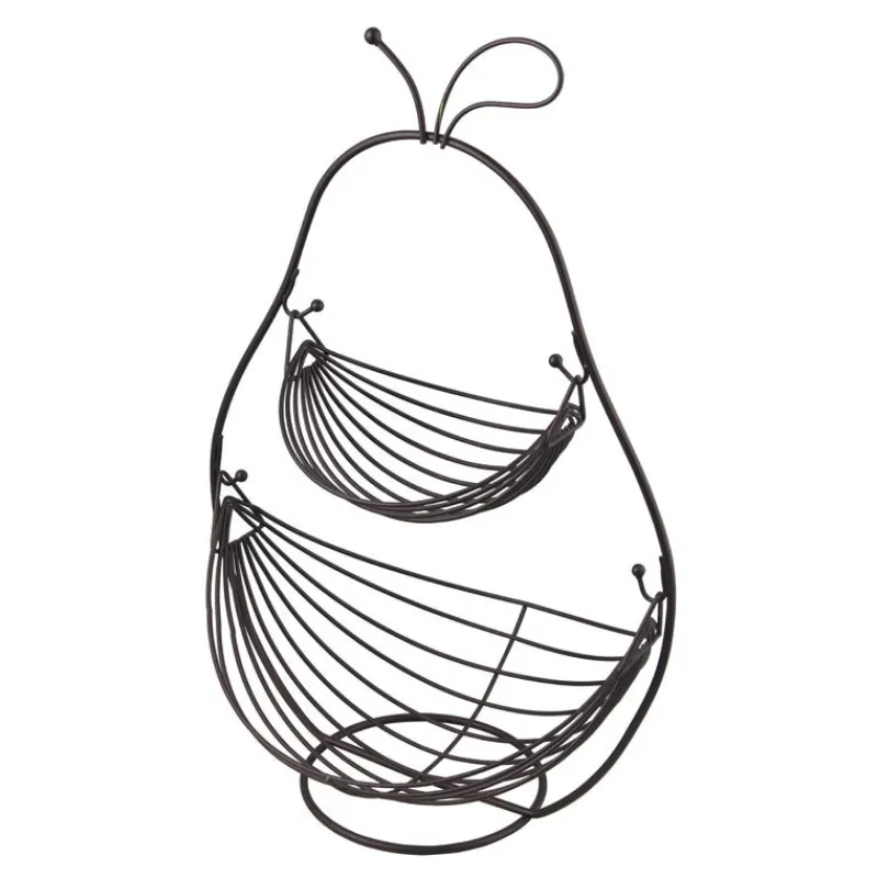 Clearance Corbeille a fruit deux etages Ustensiles, Accessoire De Cuisine