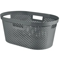 Best Corbeille linge 40l infinity gri Linge·Accessoire