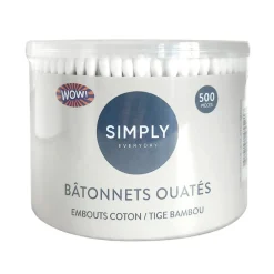 Hot Coton tiges ouates x500 Soin Du Visage·Cotons, Lingettes