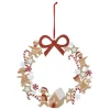 Outlet Couronne 33cm bois pain epice Décoration
