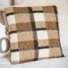 Sale Coussin a carreaux 45x45cm Décoration Textile·Coussin, Housse De Coussin