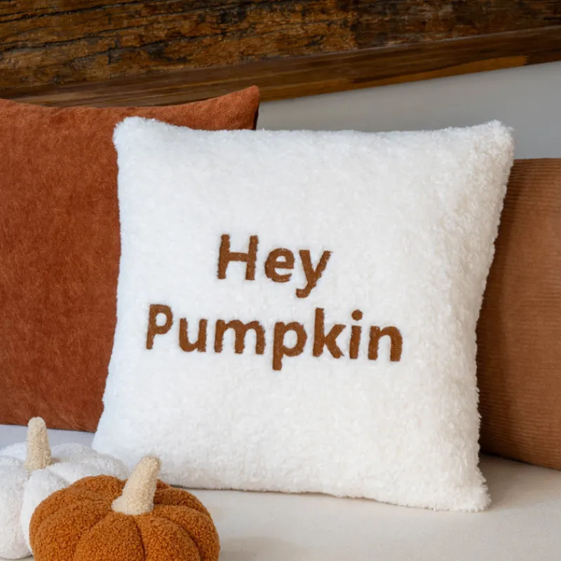 Online Coussin bouclette hey pumpkin cr Décoration Textile·Coussin, Housse De Coussin