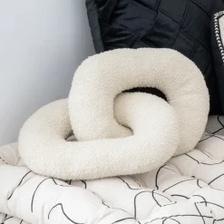 Best Coussin chaine creme 41x24cm Décoration Textile·Coussin, Housse De Coussin