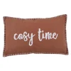 Coussin cosy time 30x50 brique Décoration Textile·Coussin, Housse De Coussin