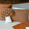 New Coussin coteles marron 40x80cm Décoration Textile·Coussin, Housse De Coussin