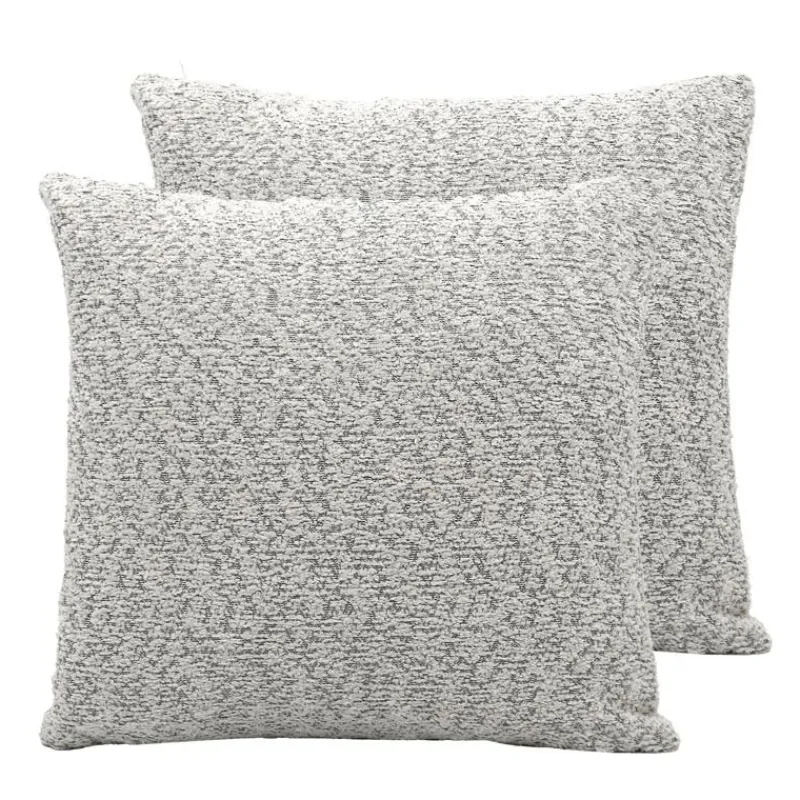Outlet Coussin darci 40x40cm gris clair Décoration Textile·Coussin, Housse De Coussin