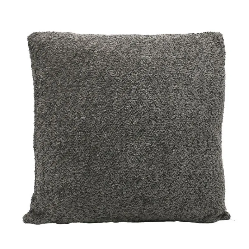 Clearance Coussin darci 50x50cm gris fonce Décoration Textile·Coussin, Housse De Coussin