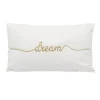 Coussin dream 30x50cm blanc Décoration Textile·Coussin, Housse De Coussin