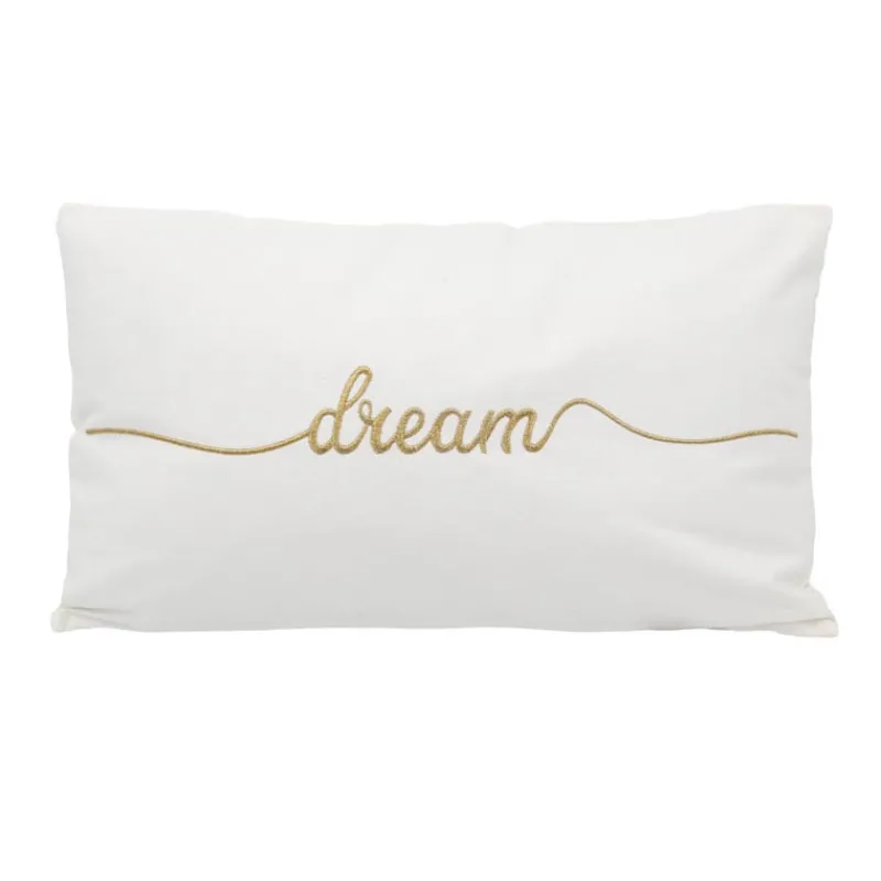 Coussin dream 30x50cm blanc Décoration Textile·Coussin, Housse De Coussin