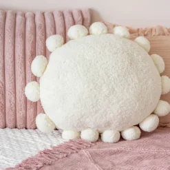 New Coussin esmee creme d45cm Décoration Textile·Coussin, Housse De Coussin