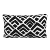 Hot Coussin geo 30x50cm noir Décoration Textile·Coussin, Housse De Coussin