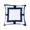 Online Coussin hexalia 40x40cm bleu Décoration Textile·Coussin, Housse De Coussin